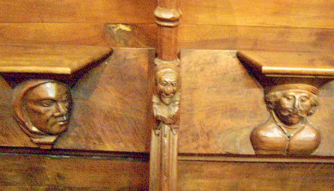 Choir stall, Geneva, Switzerland